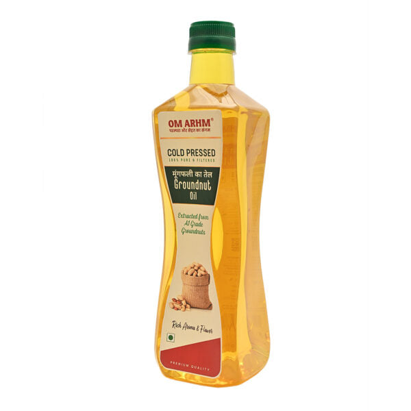 Om Arhm Cold-Pressed Groundnut Oil