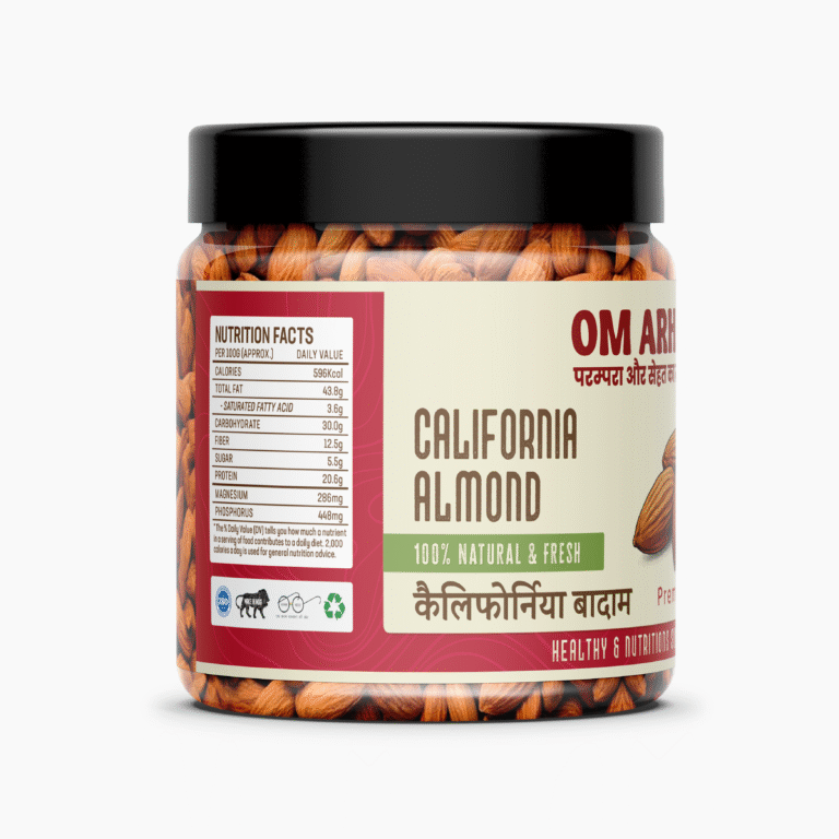 Om Arhm California Almonds